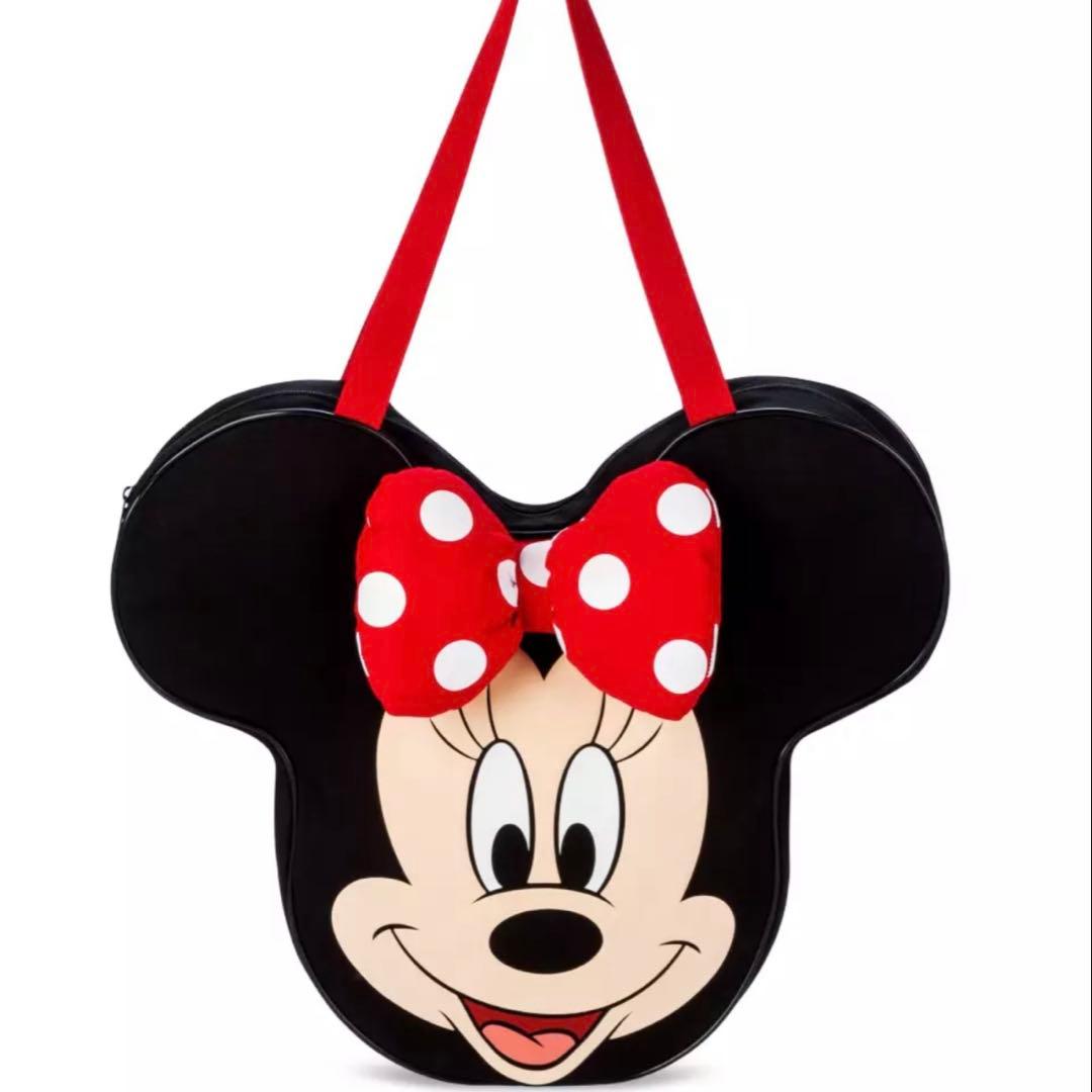 新品　ミニー　ビッグフェイストートバッグ　ディズニー