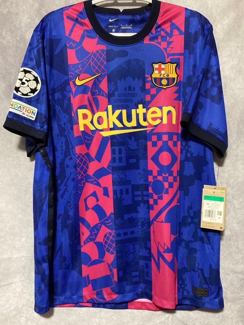 【正規品】アグエロ　バルセロナ　21/22 3rdレプリカ