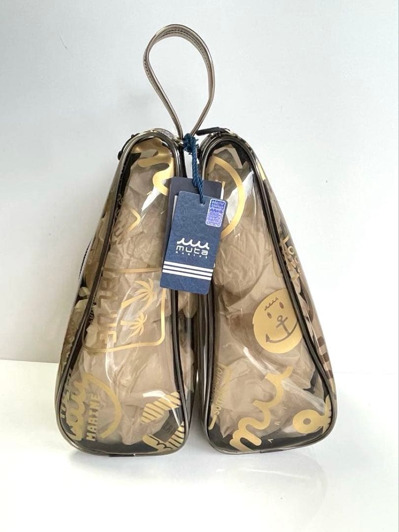 新品 MUTA MARINE ムータマリン シューズケース mutaクリアバッグ