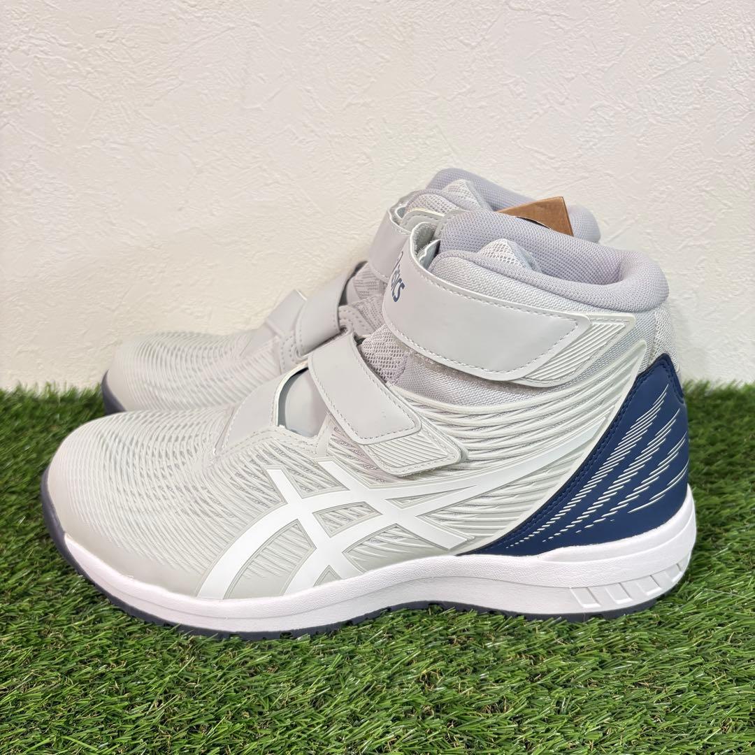 【asics】新品　WINJOB CP120安全靴 作業靴　２７.５㎝　グレー