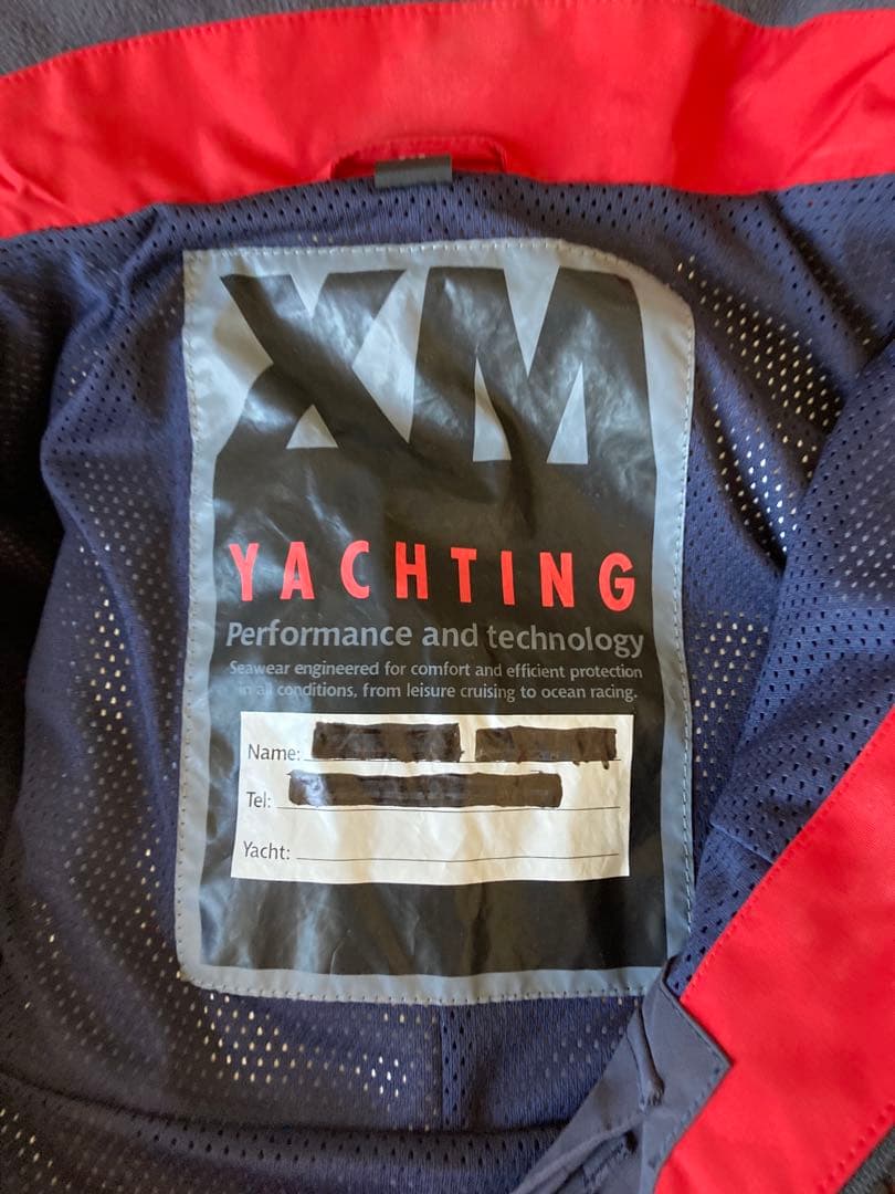 XM Yachting オフショアジャケット 防水 暴風 ヨット・ボート・釣り