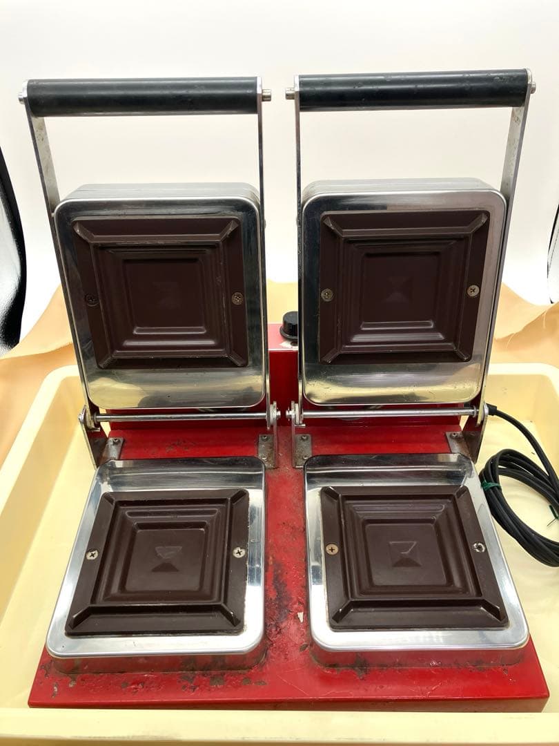 k*m様 動作品　SUNTEC サンテック ホットサンドメーカー ホットスナッカ