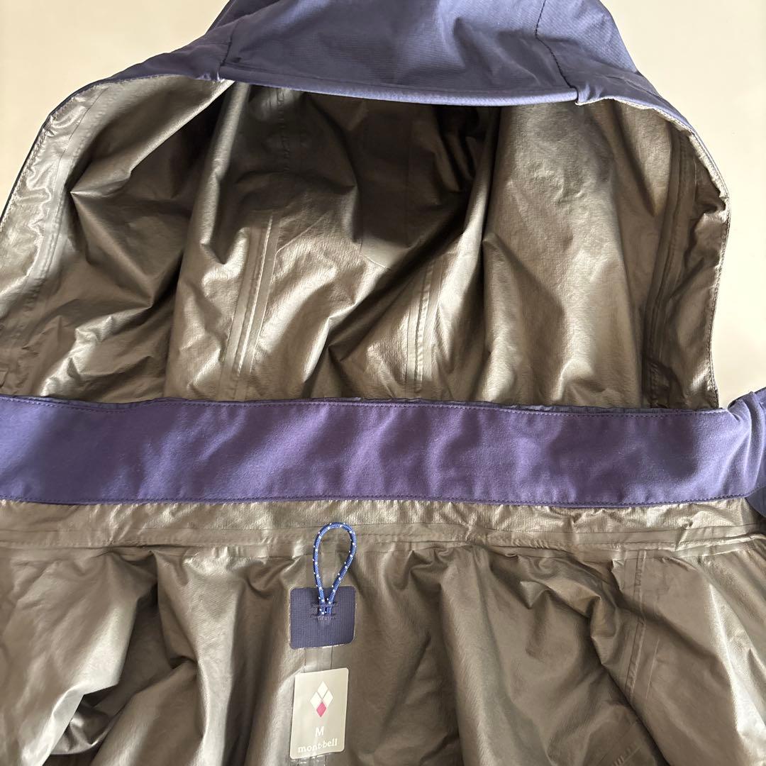 美品mont-bell ゴアテックス トラベル レインコート M 1128622