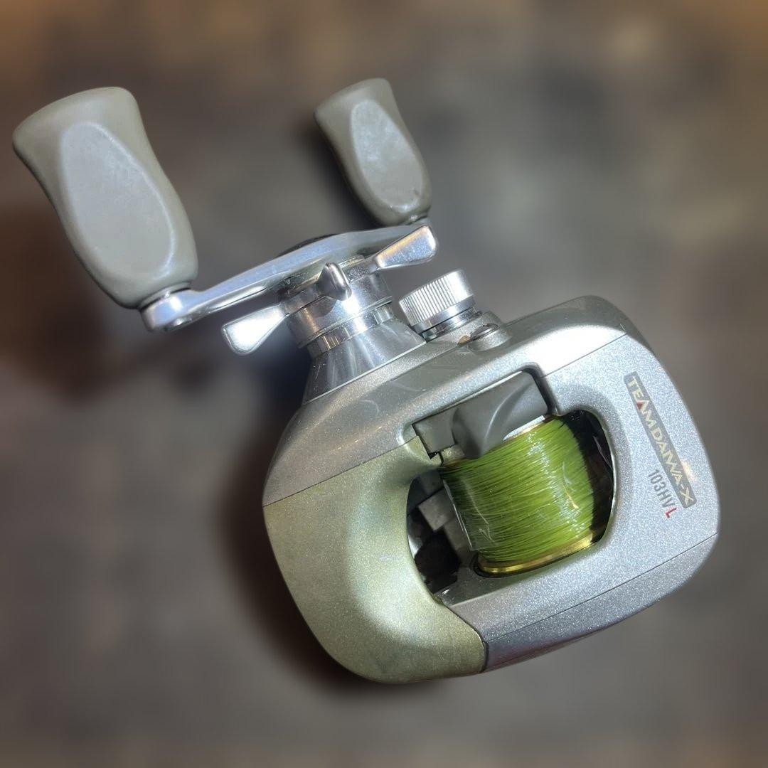 美品 OLD ベイトリール チームダイワX 103HVL MAGFORCE V