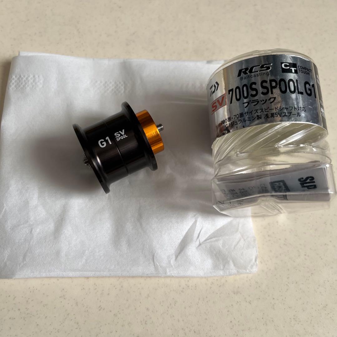 DAIWA ダイワRCS CT SV 700S スプール G1 SLP 浅溝