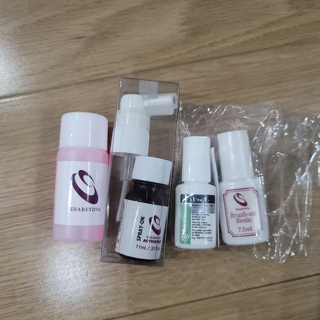 ネイルアート練習セットとテキスト