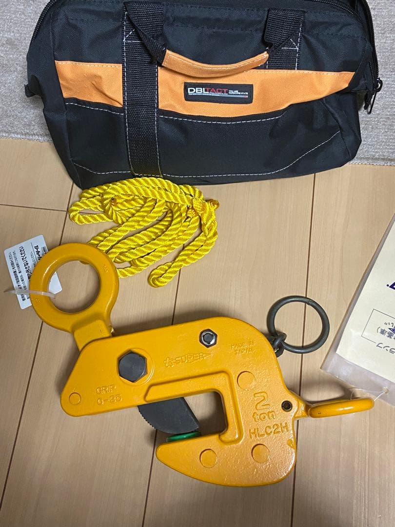 スーパーツール クランプ ロックハンドル 容量 2ton クランプ HLC2H