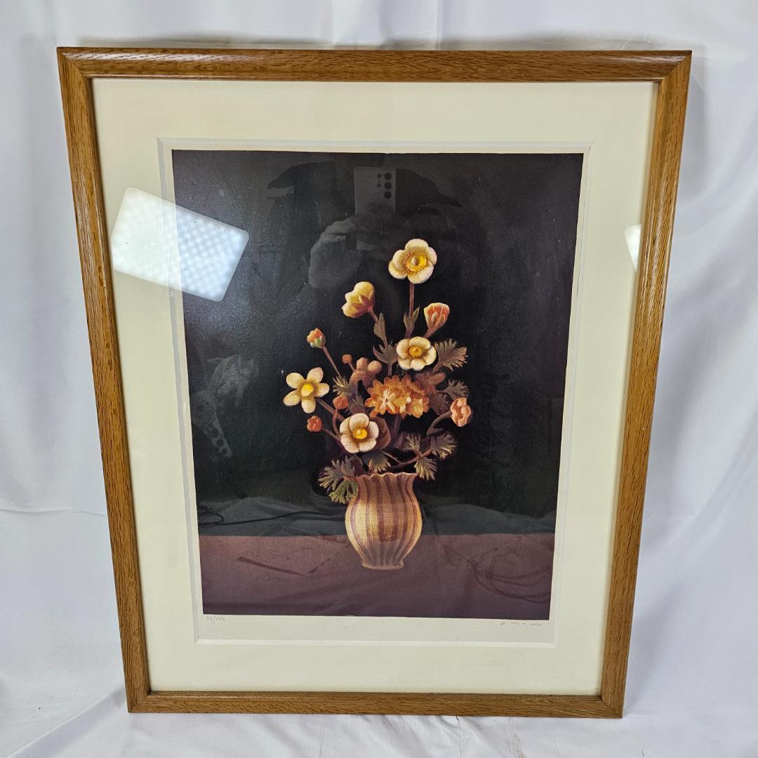 作者不明　花瓶の絵