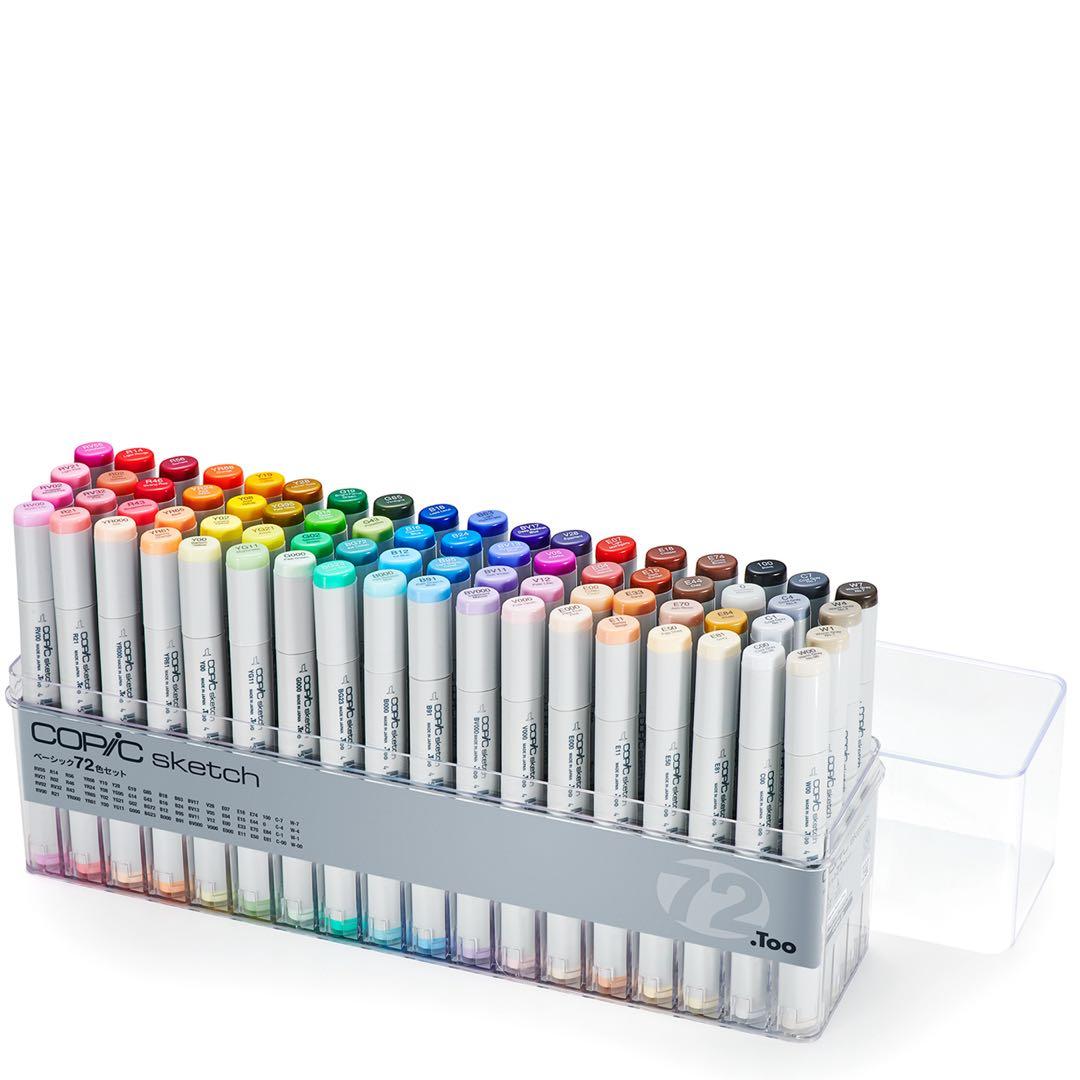 コピックスケッチ ベーシック72色セット
