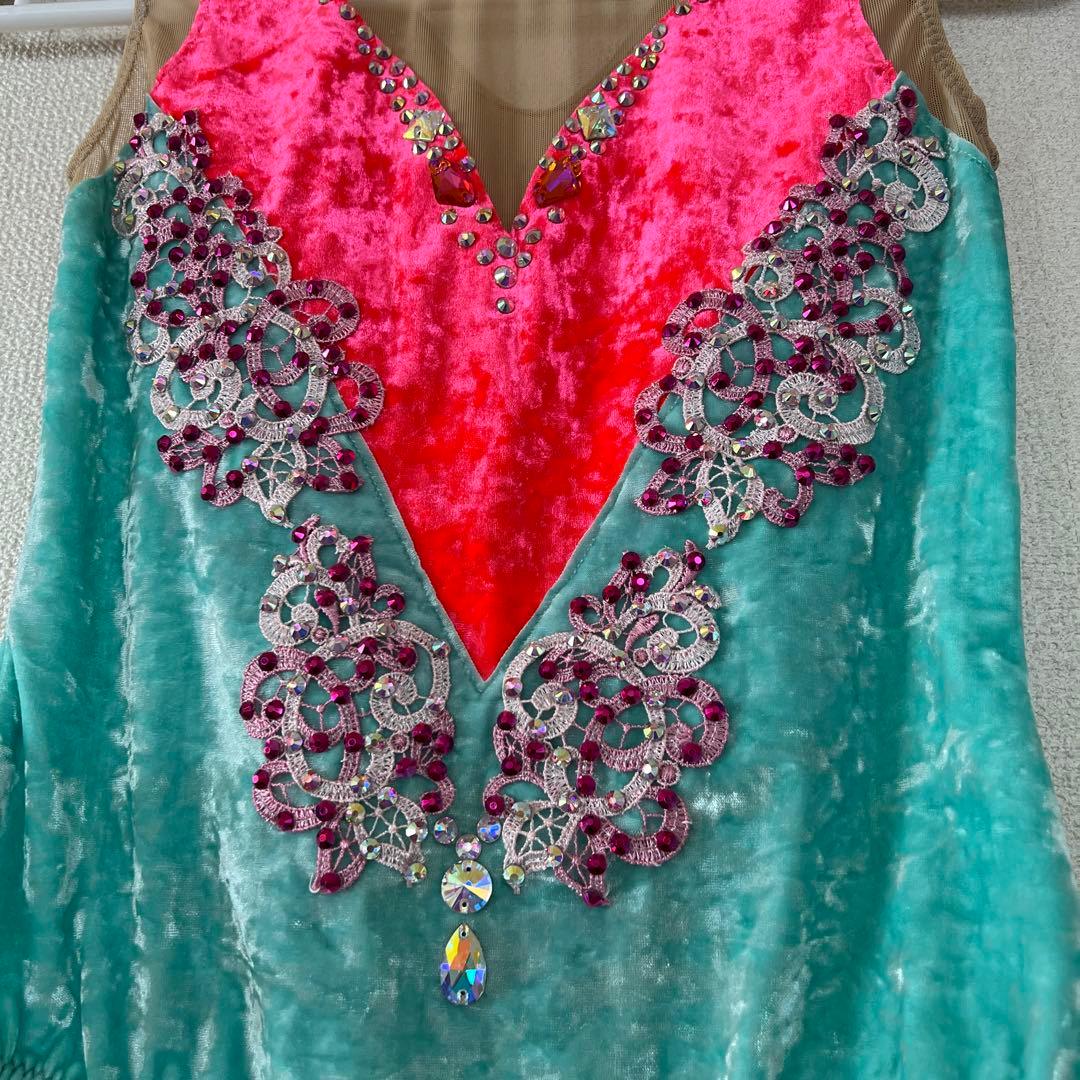 バトントワリング衣装ジュニア130cm ハンドメイド作品