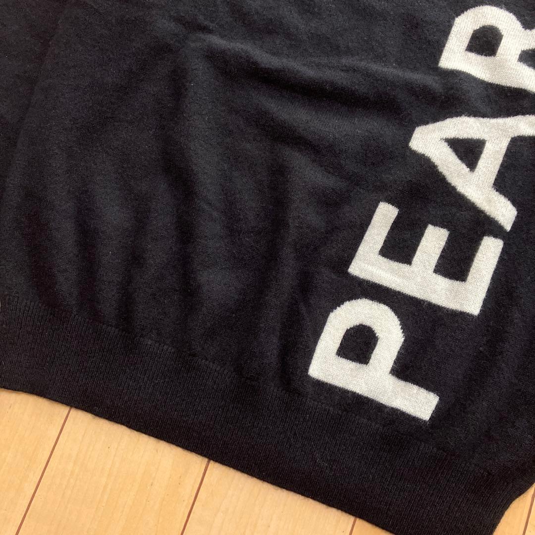 PEARLY GATESパーリーゲイツ　ニット　セーター　カシミヤ　黒　サイズ2