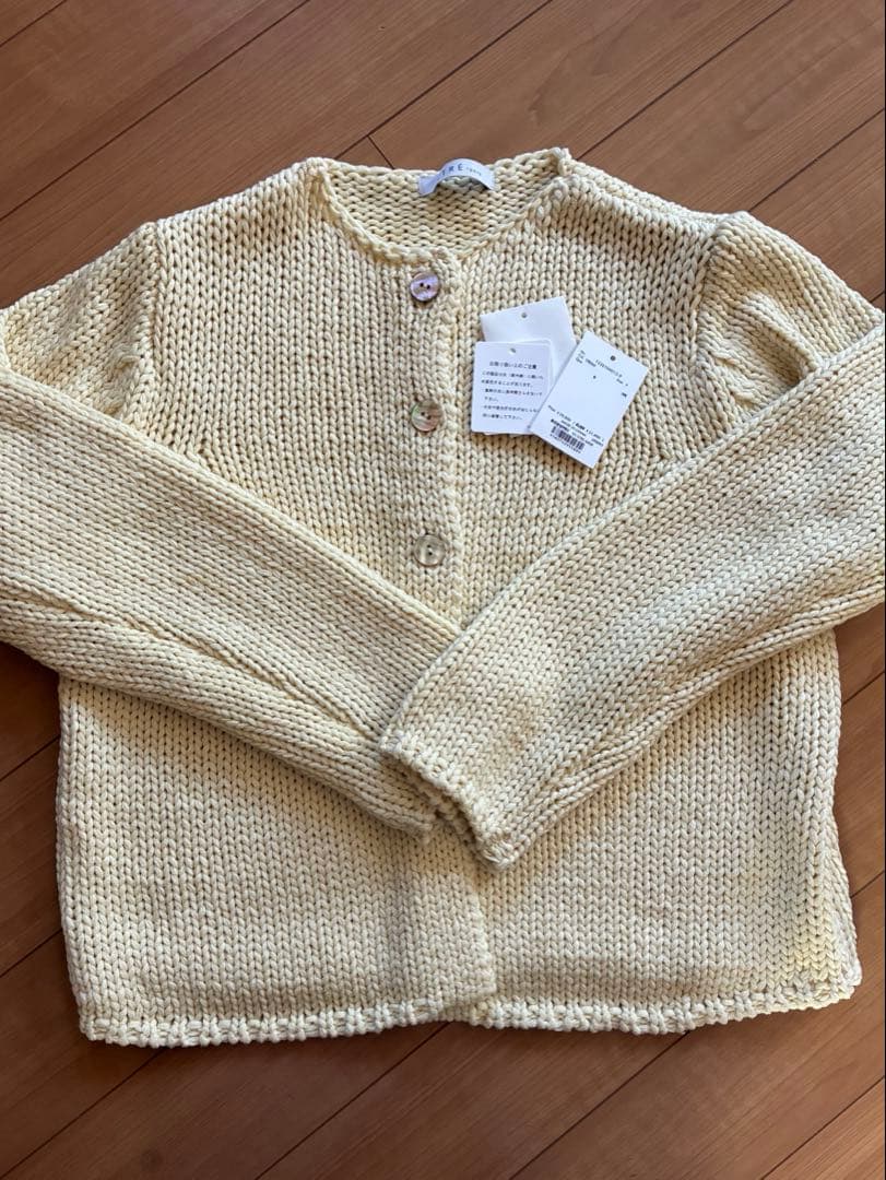 ETRE TOKYO リリヤーンハンドニットカーディガン