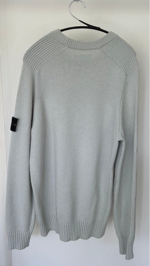 STONE  ライトグレー ニットセーター