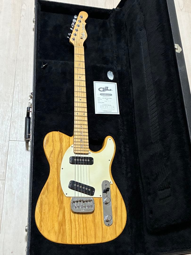 G&L USA ASAT Special ナチュラル 希少仕様 ハードケース付