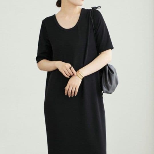 プラージュ　les tendre leather clutch バッグ　ブラック