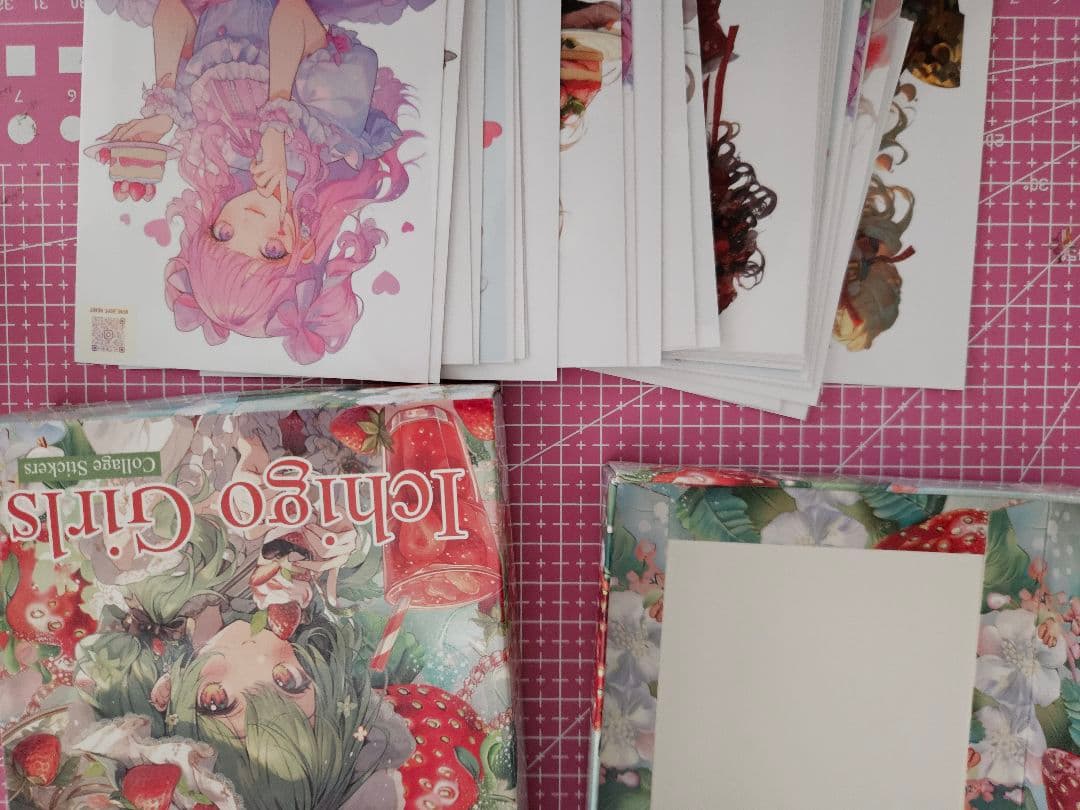 nene様 ステッカー 人物 9箱セット コラージュ素材