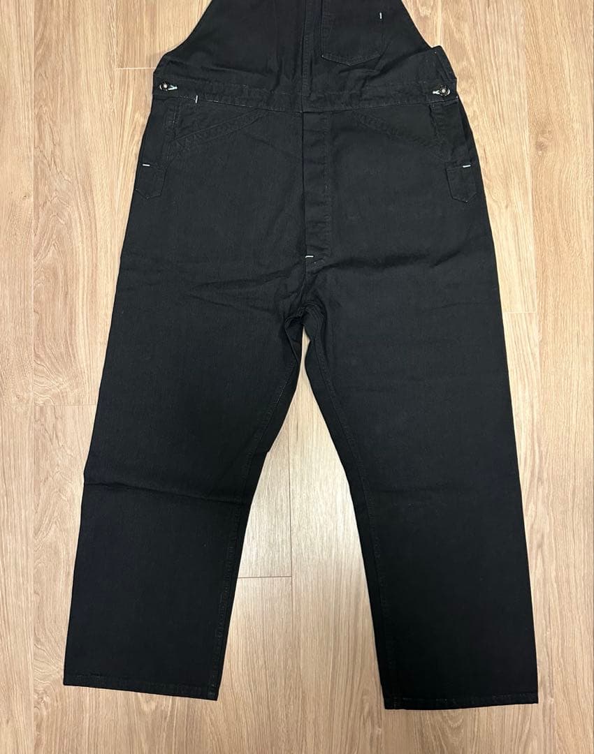 POST OVERALLS ポスト オーバーオール Ｎo.1 ブラック 黒 L