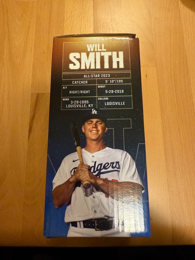 ロサンゼルス・ドジャース ウィル・スミス フィギュア、ボブルヘッド