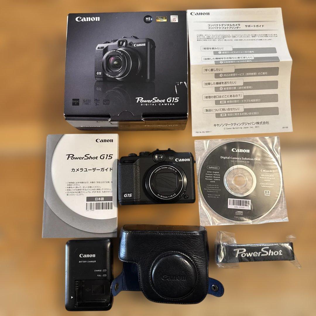デジタルカメラ CANON powershot G15