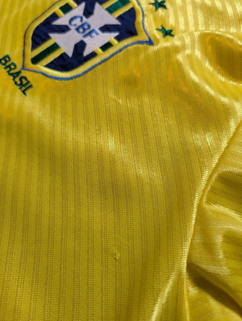 【希少長袖！】ロナウド/ブラジル代表/96年アトランタ五輪/ホームモデル