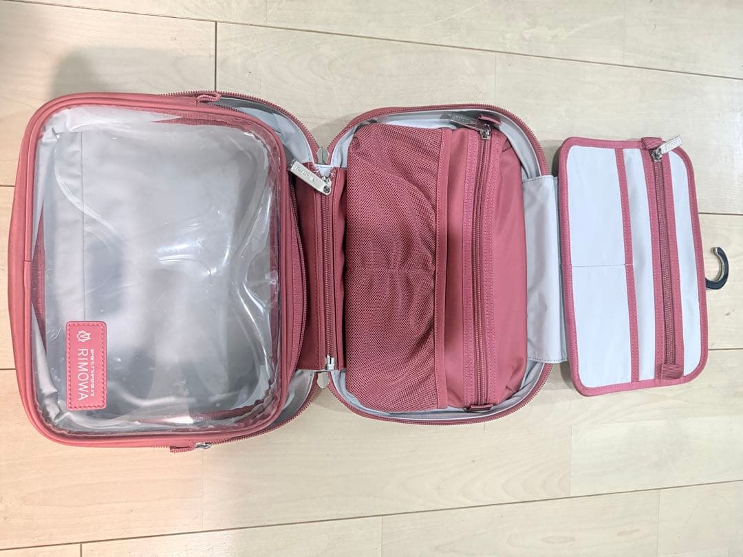 RIMOWA 純正 パッキングキューブ 収納ケース　グラナダ ピンク4ブラック