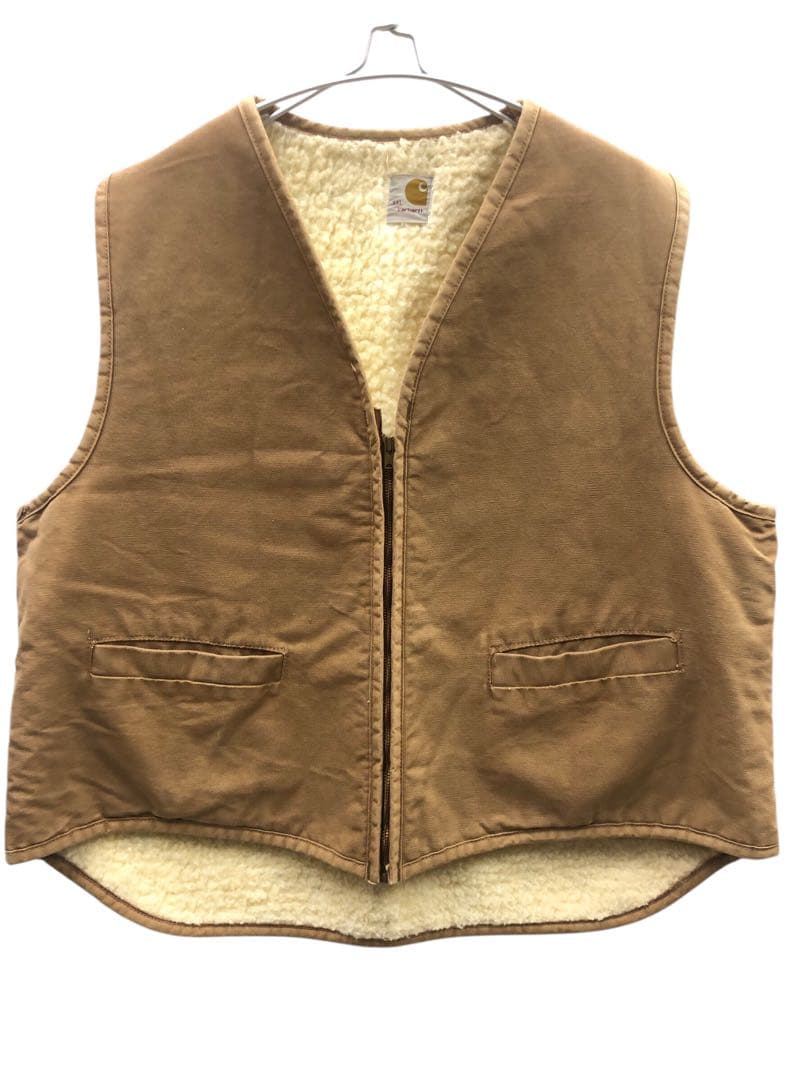 70's carhartt ダックベスト カーハート ボアライナー