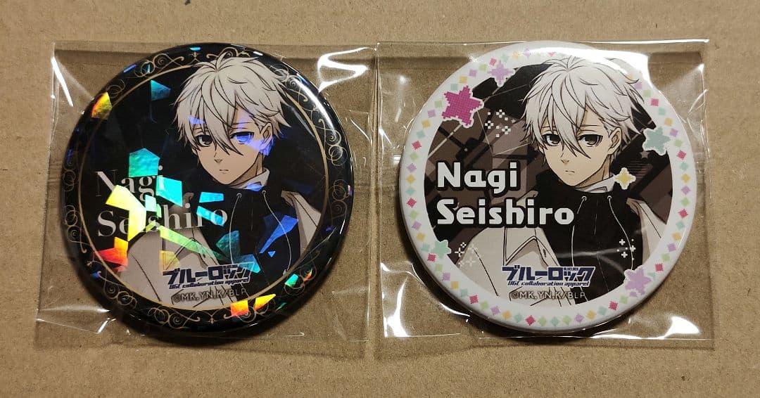 ブルーロック UGC 缶バッジ 凪 2点セット