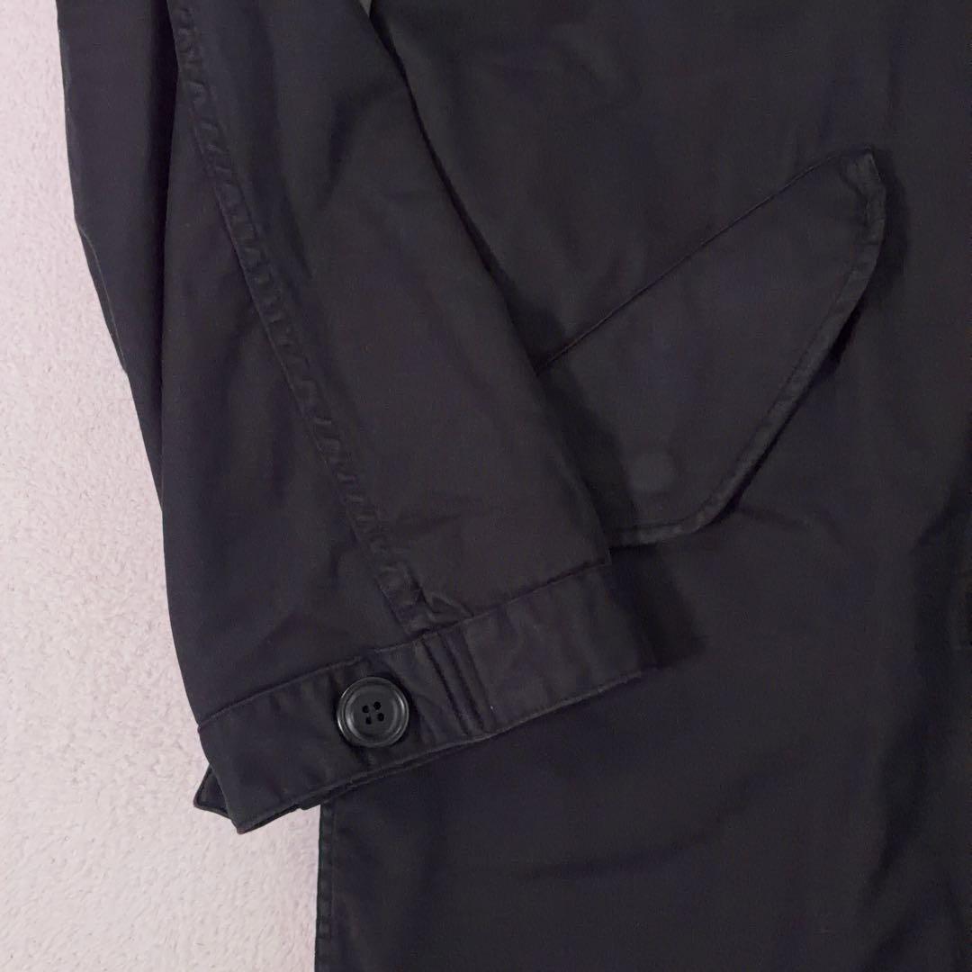 希少【ヒステリックグラマー】モッズコート コヨーテファー ライナー付 黒 S