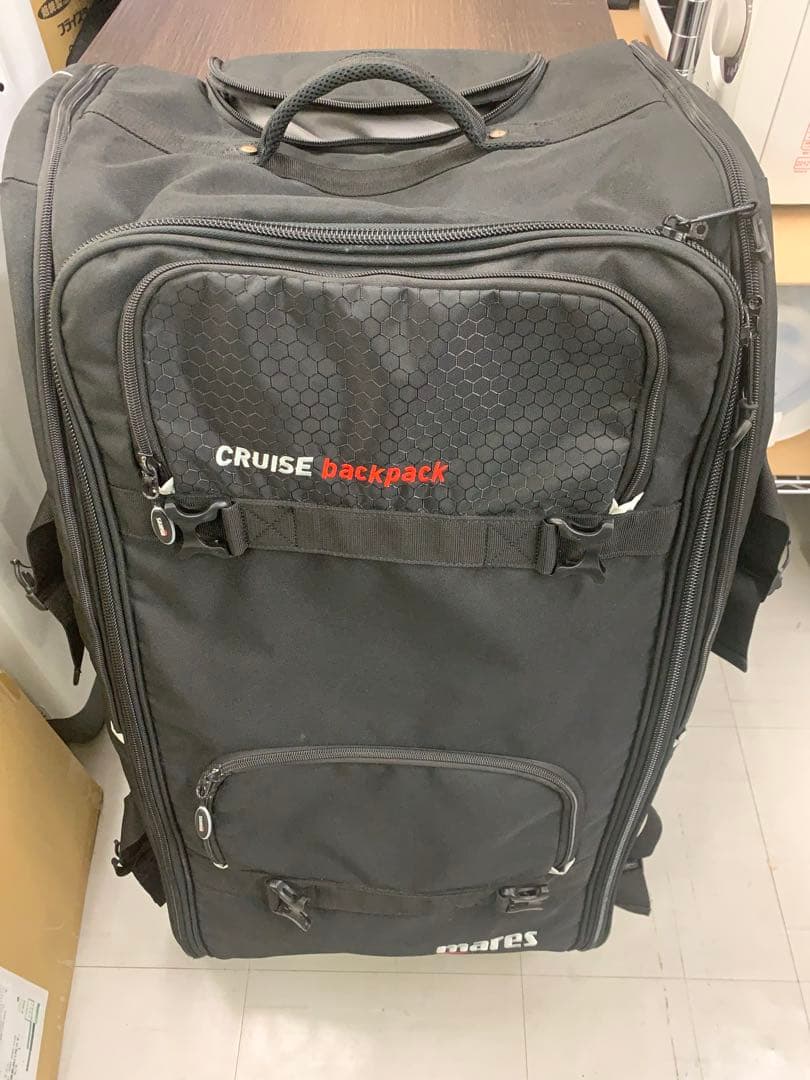 MARESクルーズ バックパックプロ ダイビング　キャスターバッグ 美品
