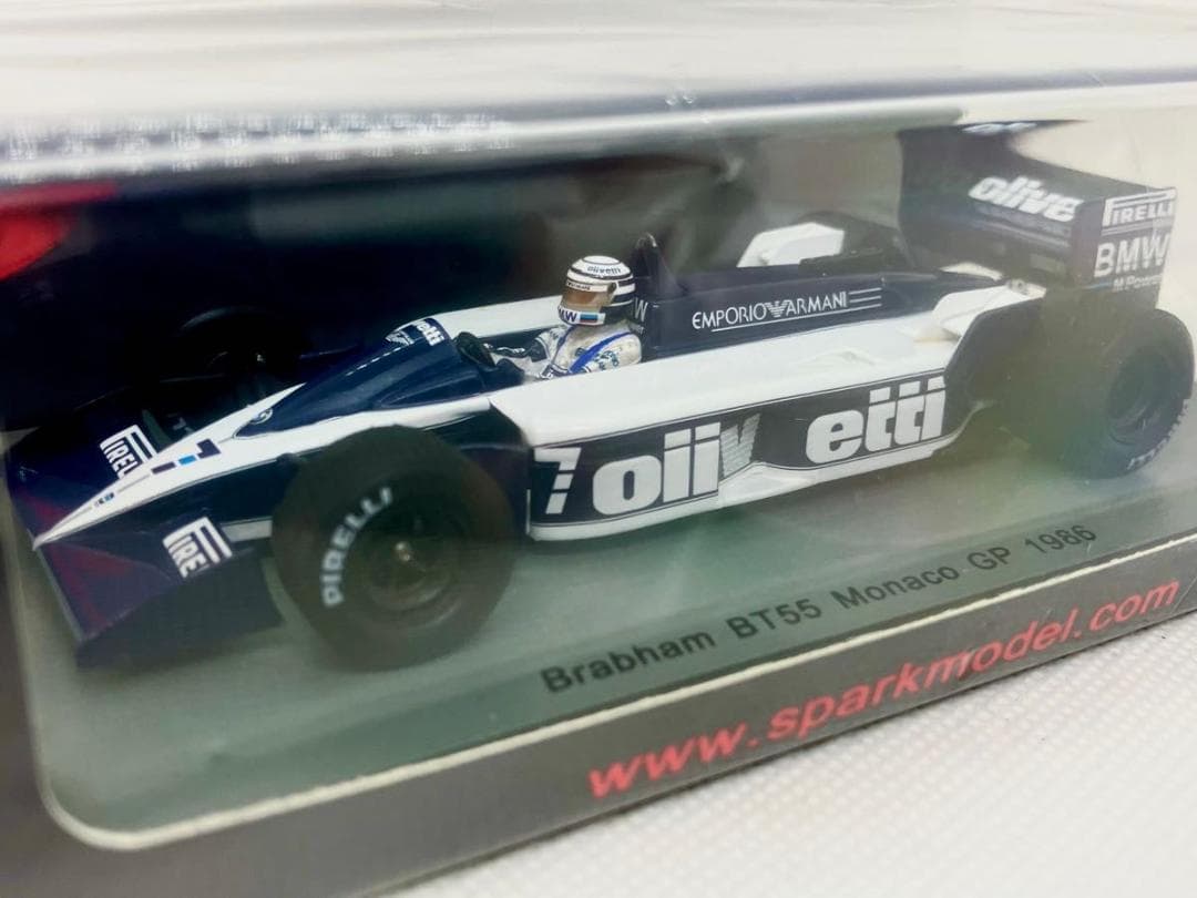 ★新品未開封★ブラバム BT55★R.パトレーゼ★1986 モナコGP★スパーク