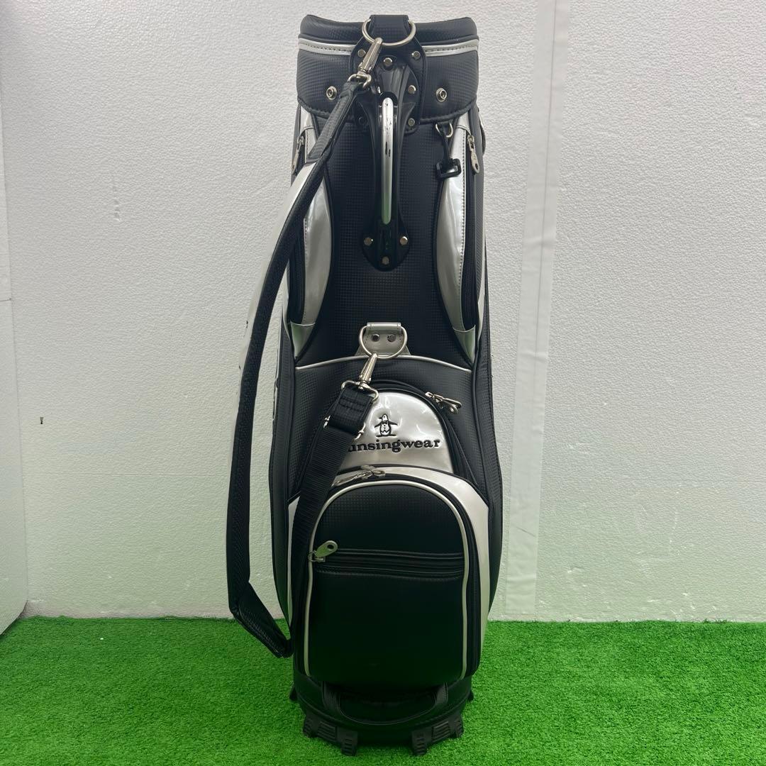 マンシングウェア　Munsingwear 　キャディーバック　9インチ　ブラック