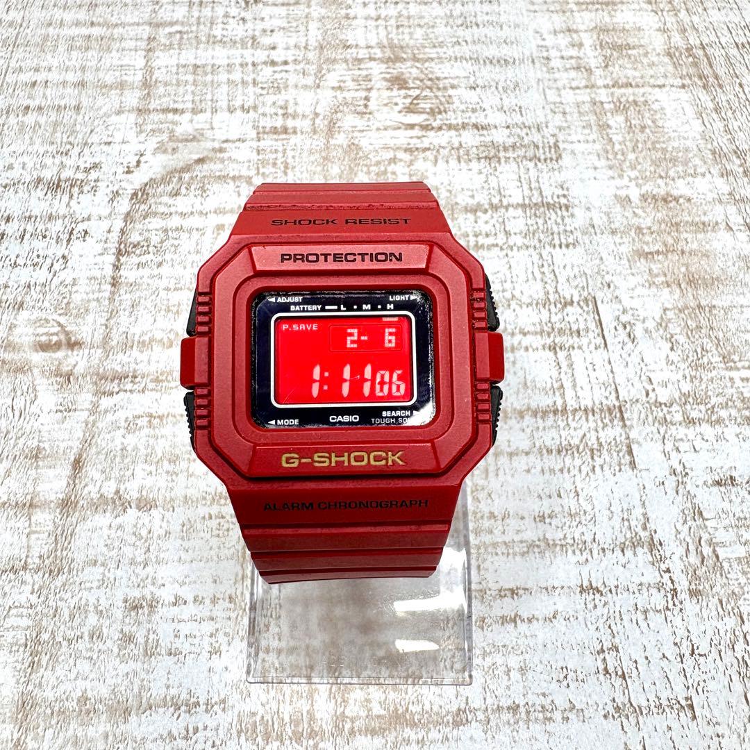 【美品】 G-SHOCK G-5500C レッド