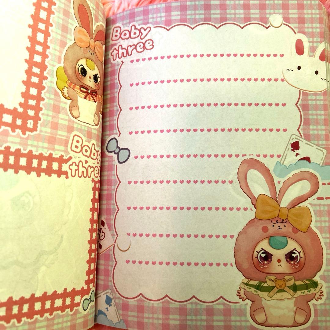 【Babythree】フラワーフェアリー 新作 3体セット➕ノート