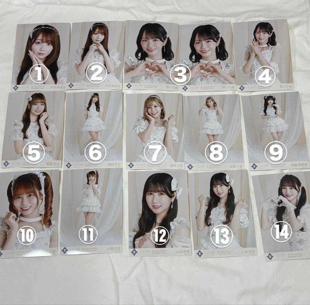 =LOVE 生写真　8thpremium concert