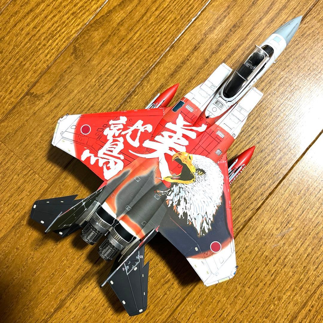 戦闘機プラモデル完成品F15 イーグル1/72
