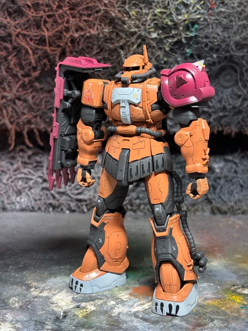 復讐のレクイエム　ザクⅡF型ソラリ機全塗装完成品