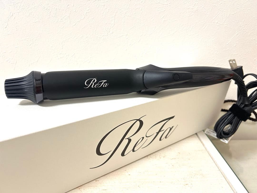 ReFa カールアイロン RE-AW ブラック32ミリ