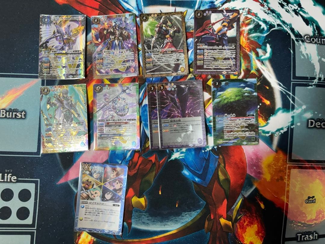 バトスピ　激覇　デッキ　調整パーツ付き