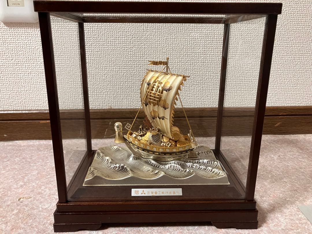 武比古 作 銀製 宝船 5号（房）