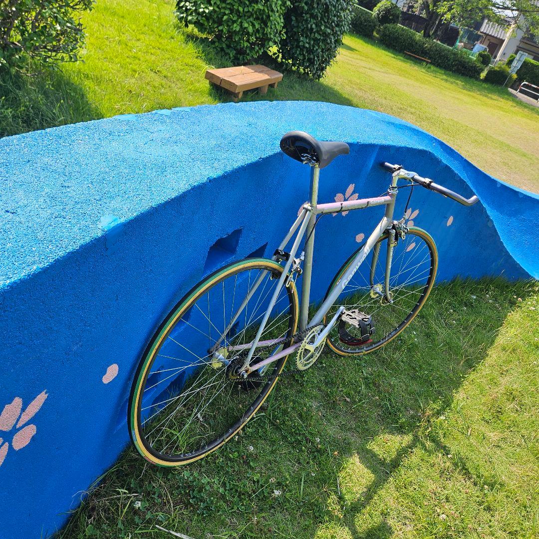 ganwell ガンウェル　ピスト　54　シングル　固定　競輪　njs