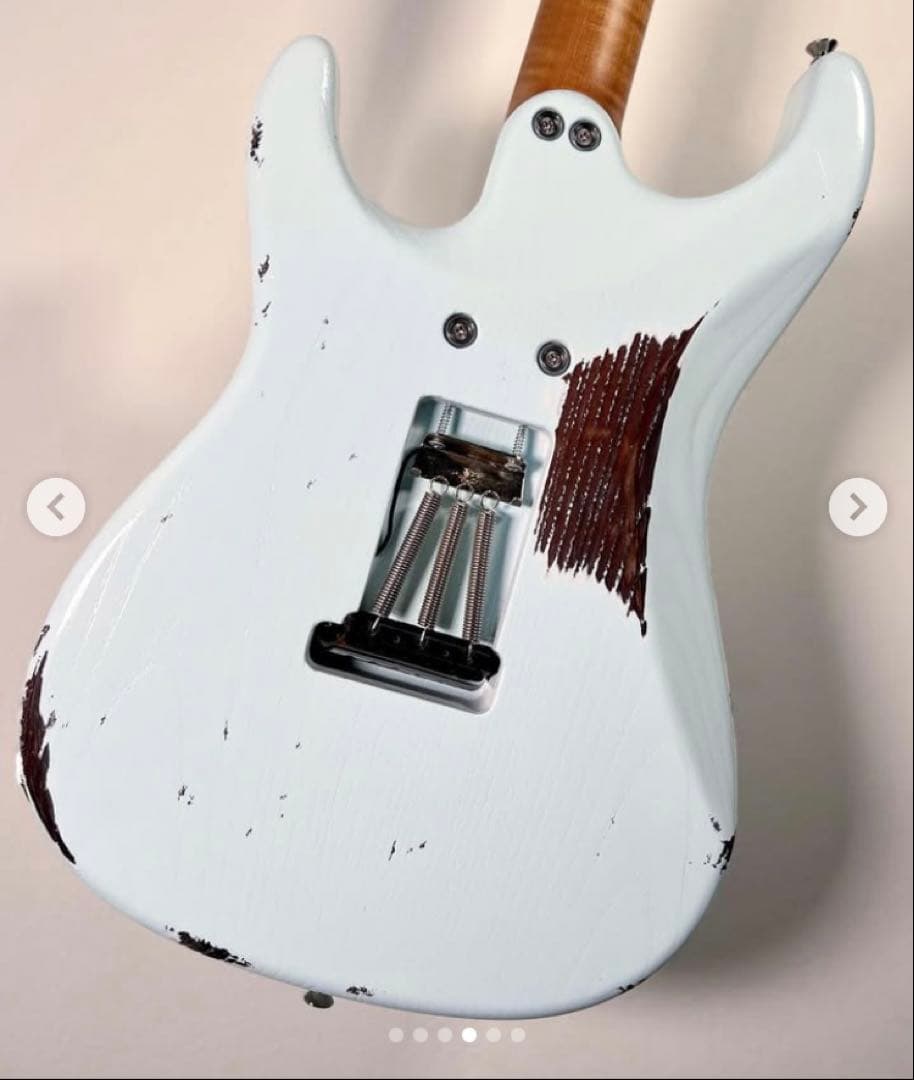 ギター infinite Trad ST Sonic Blue Heavy Aged