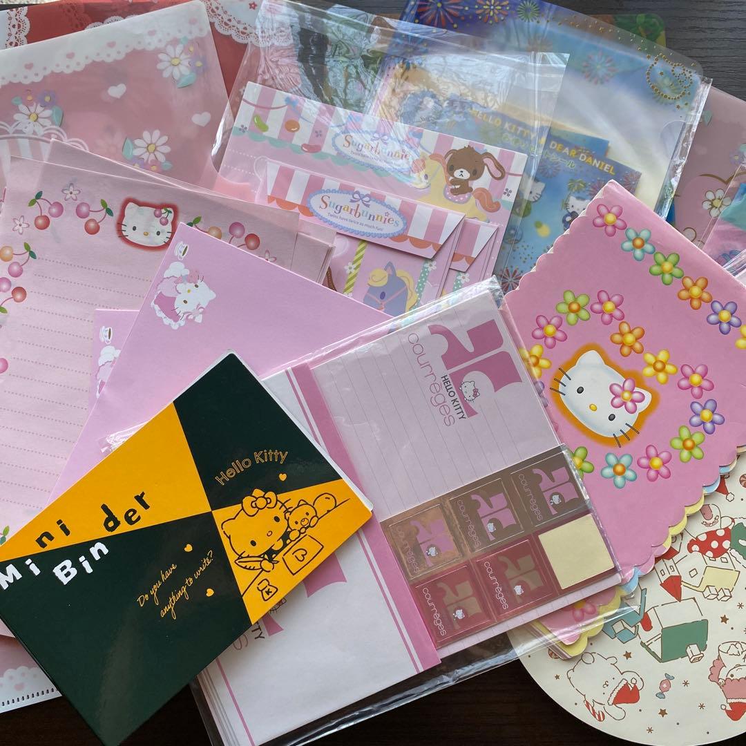 ハローキティ マイメロディ シュガーバニーズ メモ・レターセット・ファイルなど