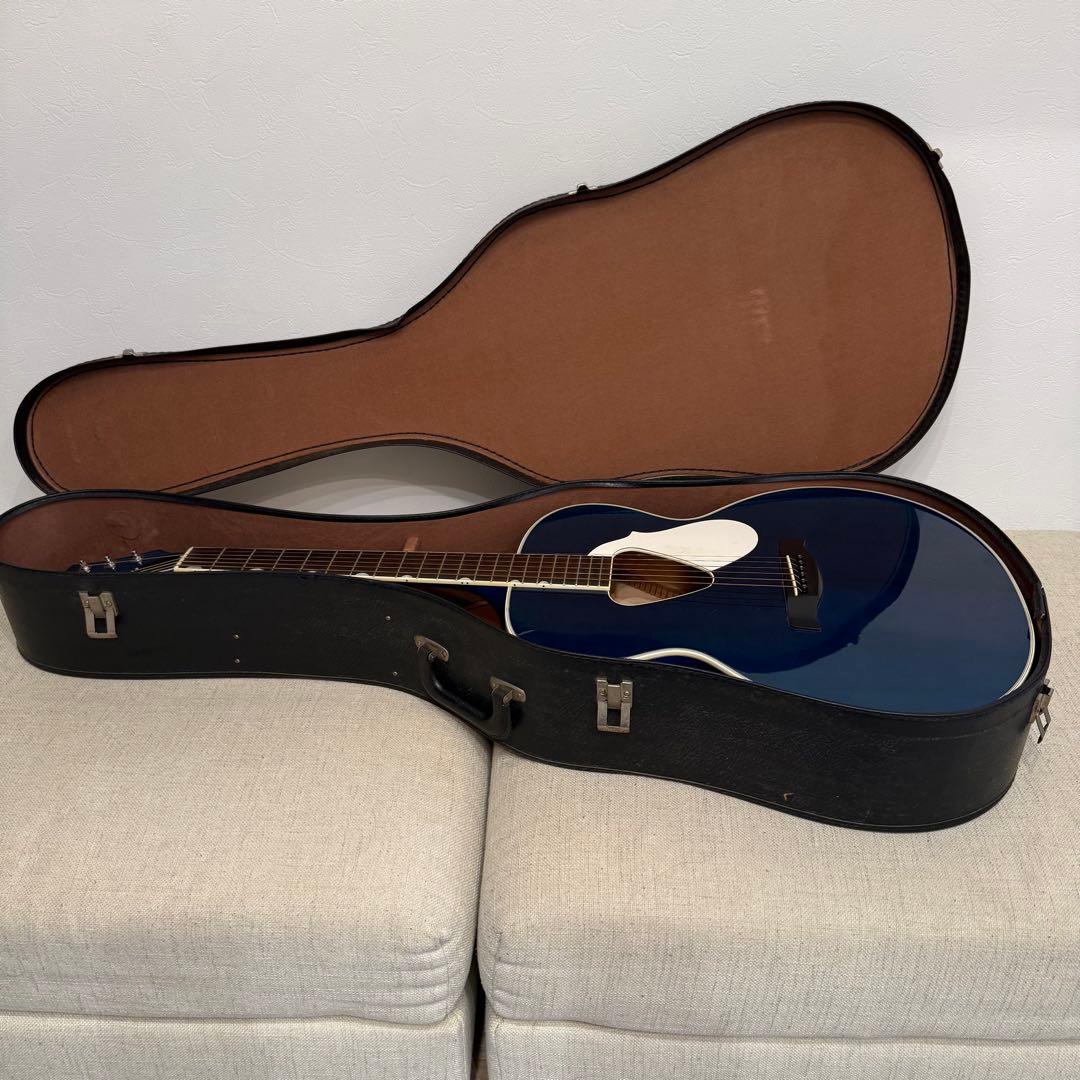 GRETSCH 6012 ランチャー青 ハードケース付き　レア