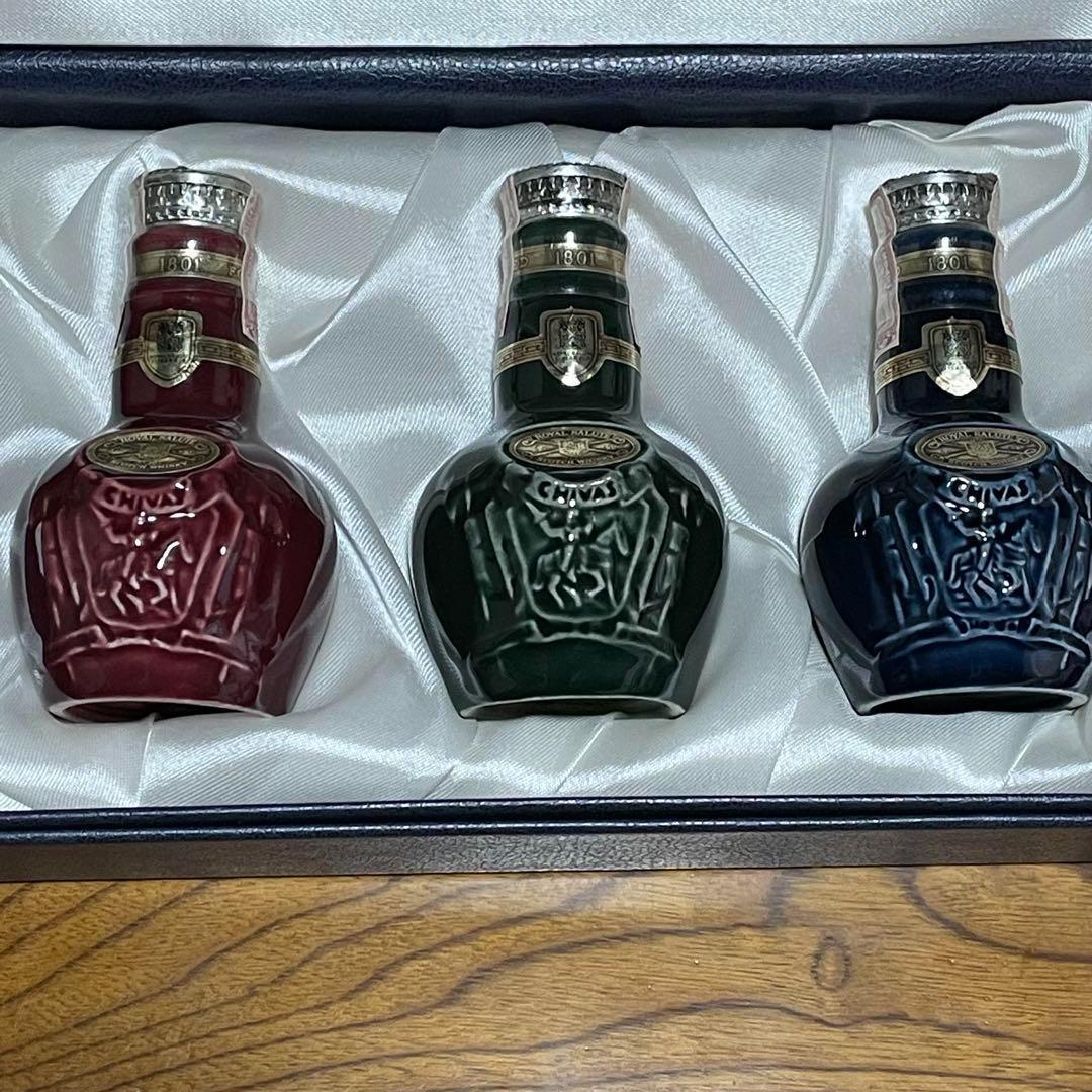  SALUTE ロイヤルサルート 21年 ミニボトルセット 箱付き
