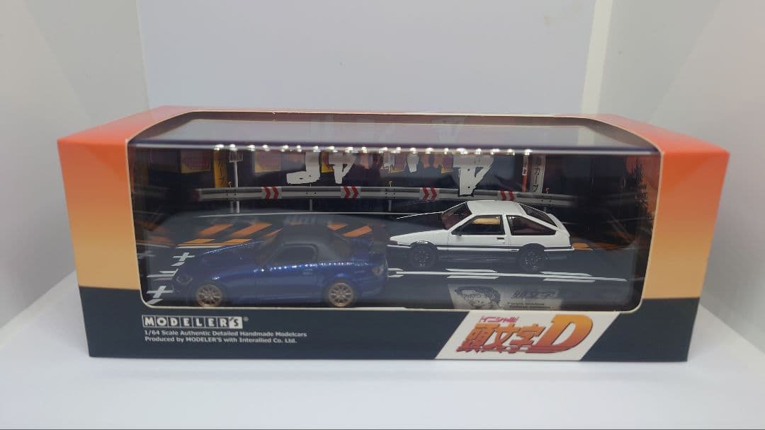 インターアライド　モデラーズ 1/64 頭文字D セット ×4