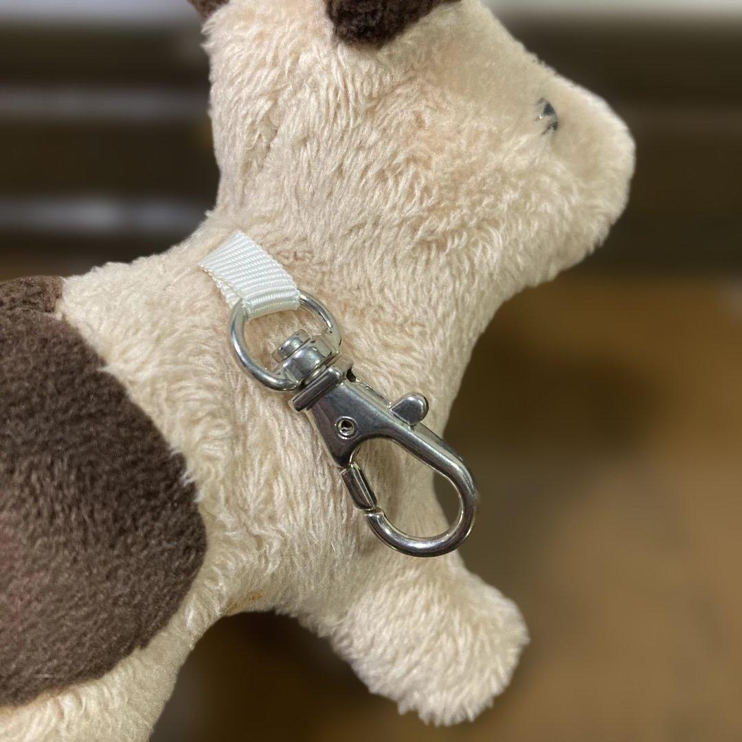 Steiff シュタイフ　犬　キーホルダー