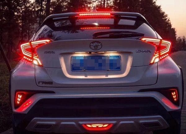 スモーク C-HR CHR 流れる シーケンシャルウインカー LEDテールランプ