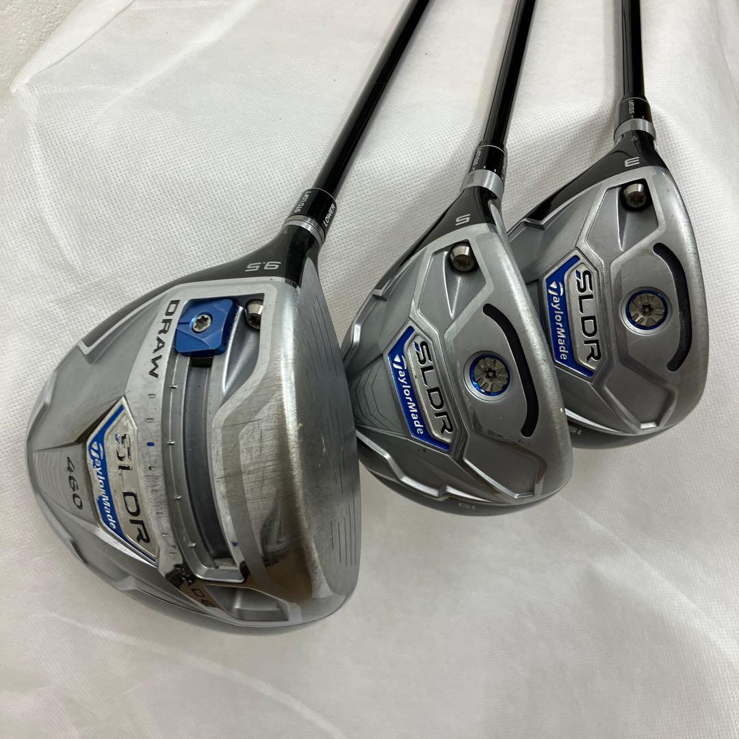 TaylorMade SLDR 3本セット/レフティー