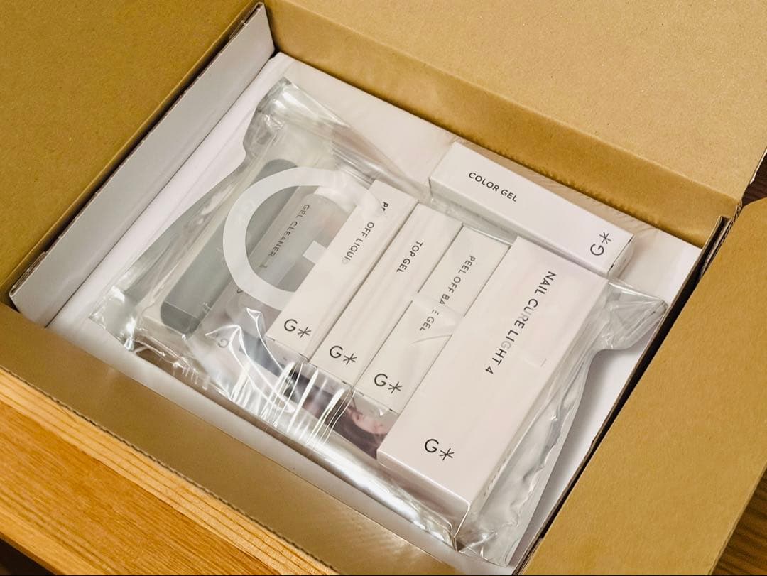 GRANJE ピールオフジェルセット + 1 カラー