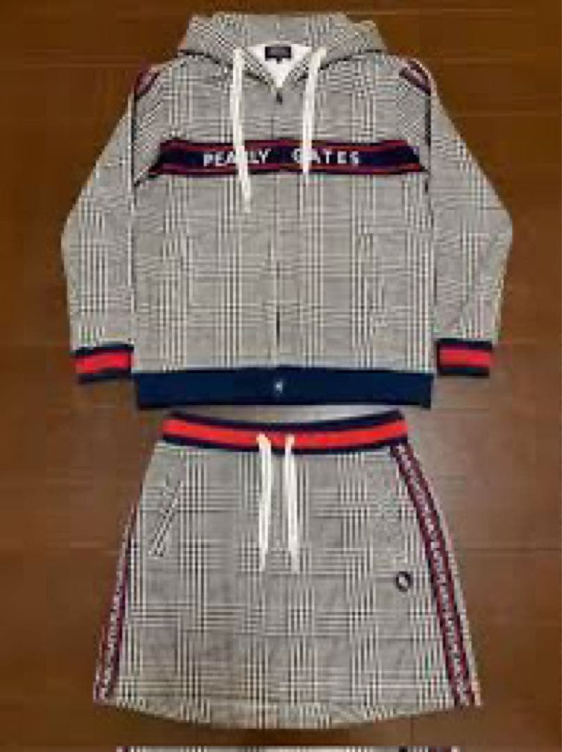 PEARLY GATES チェック柄セットアップ